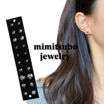 耳ツボジュエリー💎20粒チタン粒　貼るピアス　耳つぼjewelry 冬　クリスマス　