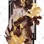 ℳ. xoxoshop オリジナル人物ステッカー
