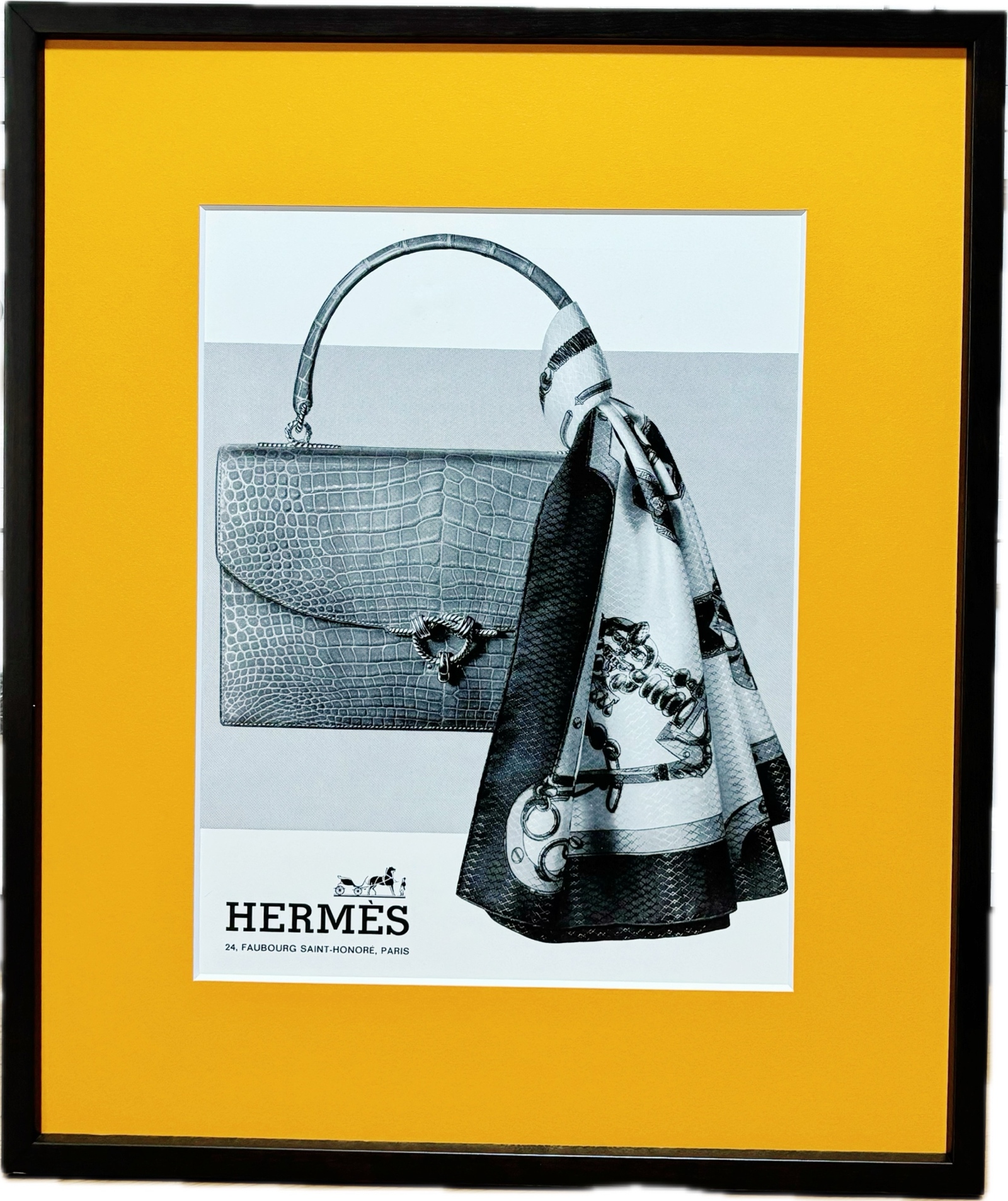 1961 広告＞HERMES エルメス ポスター ヴィンテージ アートポスター