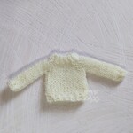 マラブリゴヤーンで編んだタイトフィットセーター