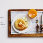 pancake set　【ｄ】 ~　パンケーキセット・ミニチュア　