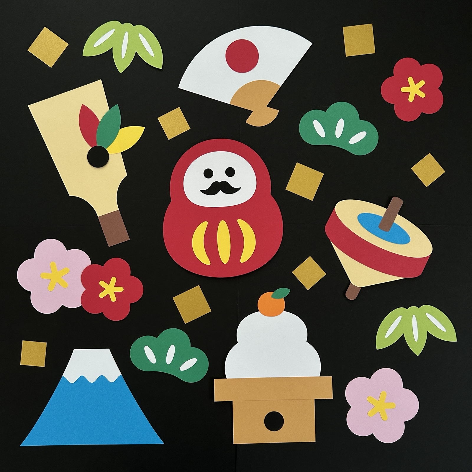 クリスマス A 壁面飾り - ふわぽんのポッケ | minne byGMOペパボ 国内