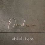 order alphabet  * stylishタイプ *  wire art     お名前や好きな言葉を ♡ 虫ピンは必要本数付属しております　オーダー　