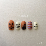 ハロウィンネイル No.92