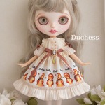 ブライス服 アウトフィット 洋服 月と太陽のカントリーワンピ
