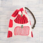 タイプ選べる巾着袋☆コップ袋☆入園グッズ☆入学グッズ☆かぼちゃ☆野菜☆ベジタブル☆レッド☆北欧