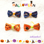 sale！送料込 ハロウィン ヘアゴム2組セット   A