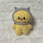 skzoo 10cmぬいぐるみ　猫耳ボンネット
