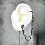 「Heaven's Door」 2ホール チェーン 14G ボディピアス