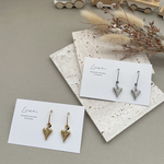 【Luxe.】 ハート　イヤーカフイヤリング　ゴールド