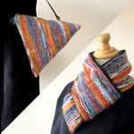 ハッピーバッグ　彩りマフラー&トライアングルLサイズ　お得なセット