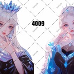 original sticker « no.4009 »     //     人物ステッカー オリジナルステッカー オリジナル人物ステッカー ステッカー cotton melody 