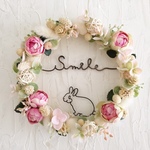 うさぎのしっぽ Smileリース S size