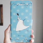 ウィリー　iPhone用手帳型スマホケース　