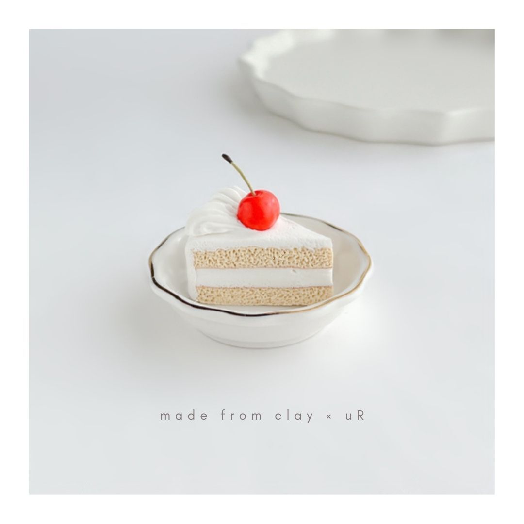 さくらんぼショートケーキ［食品サンプル|ミニチュアスイーツ|フェイク