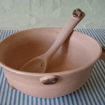 コーヒー豆いっぱいのデザート小鉢＆陶スプーン