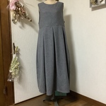 ウール　ジャンパースカート💕