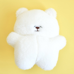ずんぐりむっくりくまさん　ホワイト
