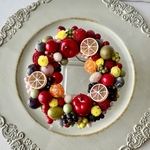 🍎🔗🍋‍🟩フルーツリース  (12cm)