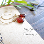 ＊再販＊14kgf garnet pierce