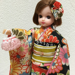 リカちゃんハンドメイド着物 9/5まで