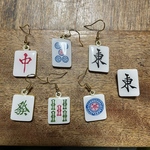 🀄️麻雀ピアスorブローチ🀄️