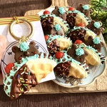 KUMAチョコミントワッフル🍫チャーム