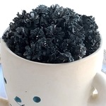 K17)★ダークグレー★　かすみ草　ドライフラワー　黒　灰色　小花　レジン花材　カスミソウ