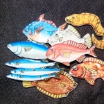 美味しいお魚ブローチ