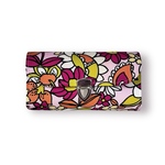 【改良型】家計やりくり財布/レトロフラワーピンク