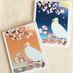 オカメインコ　スタンドミラー