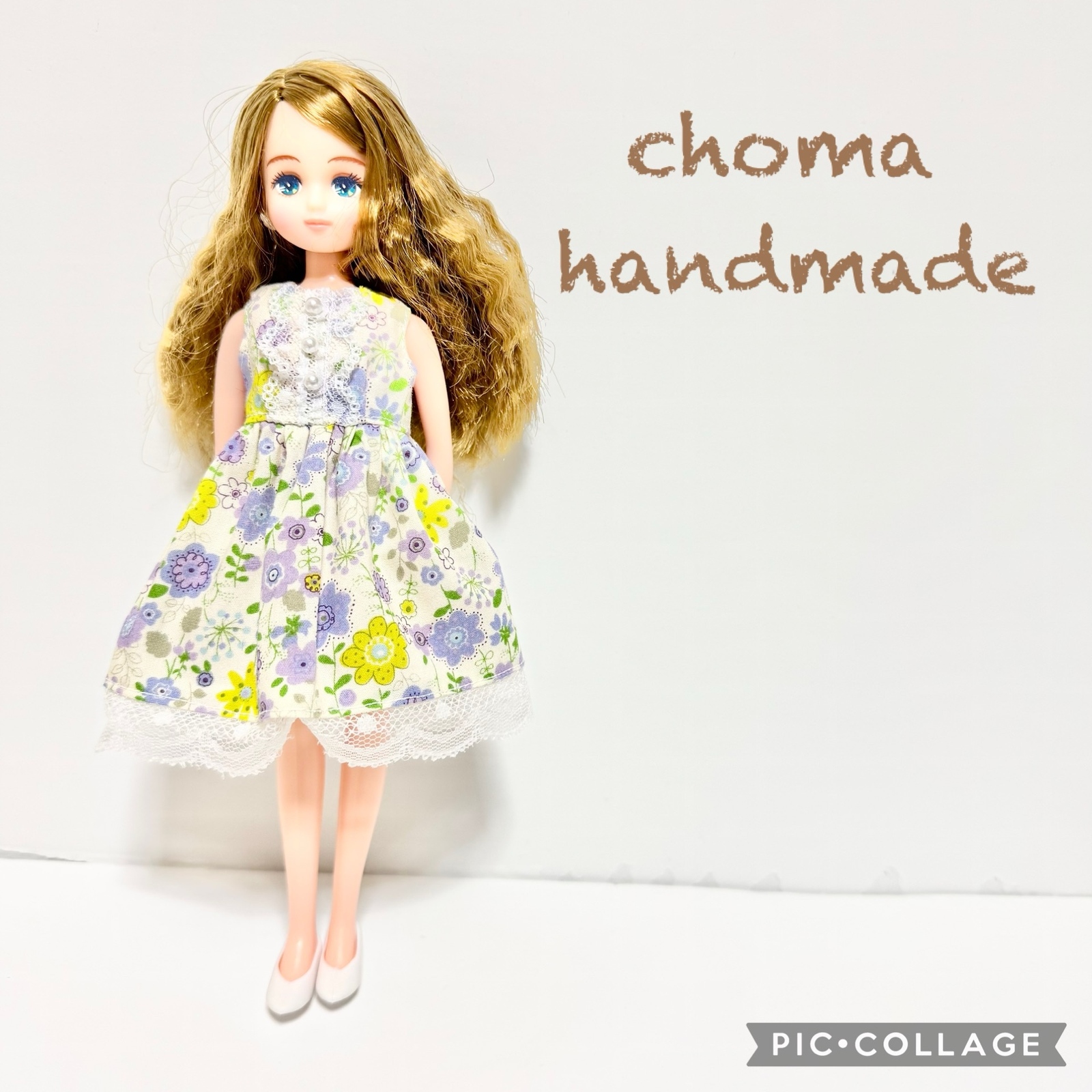 リカちゃん フェルトドレス シンデレラ風 - CHOMA | minne byGMO