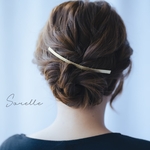 真鍮　長方形ナチュラルヘアコーム