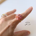 ✨Newつまみ細工リング💍