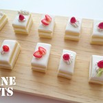 一口プチケーキのマグネット