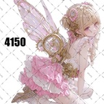 original sticker « no.4150 »     //     人物ステッカー オリジナルステッカー オリジナル人物ステッカー ステッカー cotton melody 