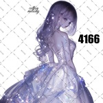 original sticker « no.4166 »     //     人物ステッカー オリジナルステッカー オリジナル人物ステッカー ステッカー cotton melody 