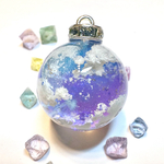 月×ブルーパープル　レジン空玉