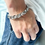 MEN / three chains bracelet