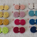 Butterfly brooch ちょうちょブローチ  no7　　コットン　コットンリネン