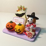 ちりめん細工「ハロウィン」ミニ置物 【送料無料】