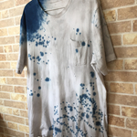 【藍染】リメイクTシャツ  XL