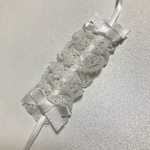 ぬいぐるみ用 小さめ ヘッドドレス 白