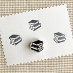 図書館・読書＊小さな消しゴムはんこ＊習い事・部活・お出かけなどのスケジュールに♪ 