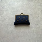 星★ミニ財布★がま口コインケーススタッズ