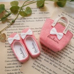 「l＊＊＊様ご予約品」＊小さなバッグとシューズ＊レッド＊