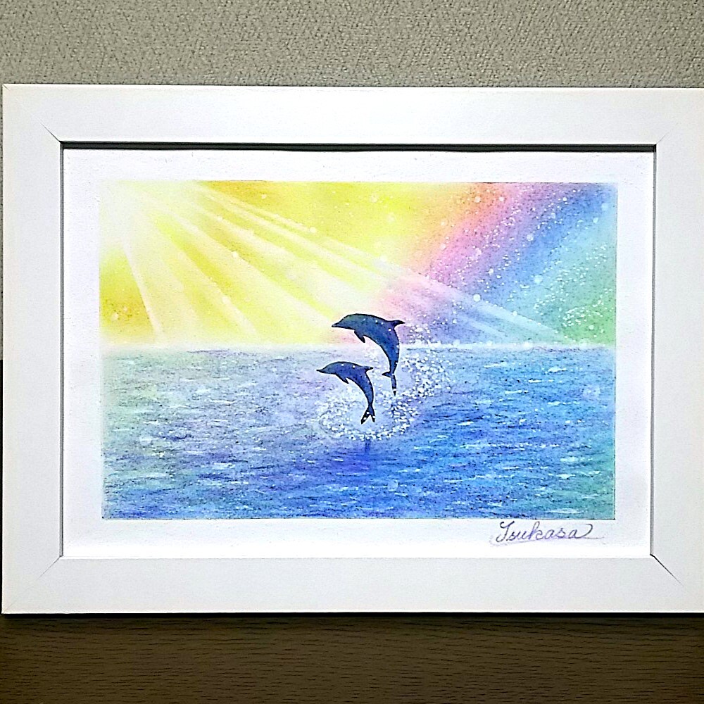 パステルアート 春の雨催い パステル画原画 - T's Arts | minne