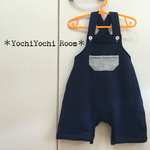 再販!!スウェットのサロペット♡ネイビー