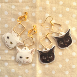 猫ピアス／イヤリング