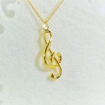 音楽隊のネックレス～ト音記号～